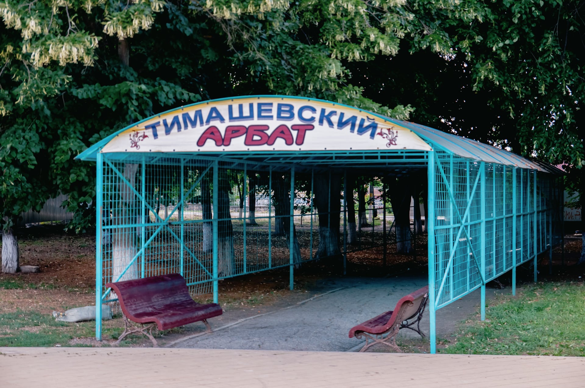 городской парк тимашевска. тошнота.